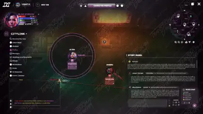 Game prototype battle screen